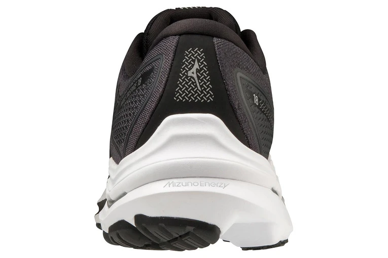 Mizuno Wave Inspire 18 Loopschoenen Black/Silver/Ebony Heren 7 Mizuno Wave Inspire 18 Loopschoenen Black/Silver/Ebony Heren - Afbeelding 5