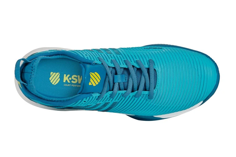 K-Swiss Hypercourt Supreme HB Scuba Blue Heren 6 K-Swiss Hypercourt Supreme HB Scuba Blue Heren - Afbeelding 4