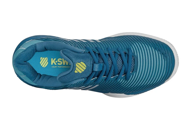 K-Swiss Hypercourt Express 2 Tennisschoen Scuba Blauw KIDS 6 K-Swiss Hypercourt Express 2 Tennisschoen Scuba Blauw KIDS - Afbeelding 4