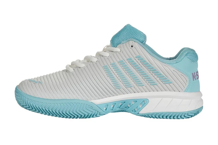 K-Swiss Hypercourt Express 2 HB Tennisschoen Wit/angel Blue Dames 4 K-Swiss Hypercourt Express 2 HB Tennisschoen Wit/angel Blue Dames - Afbeelding 2