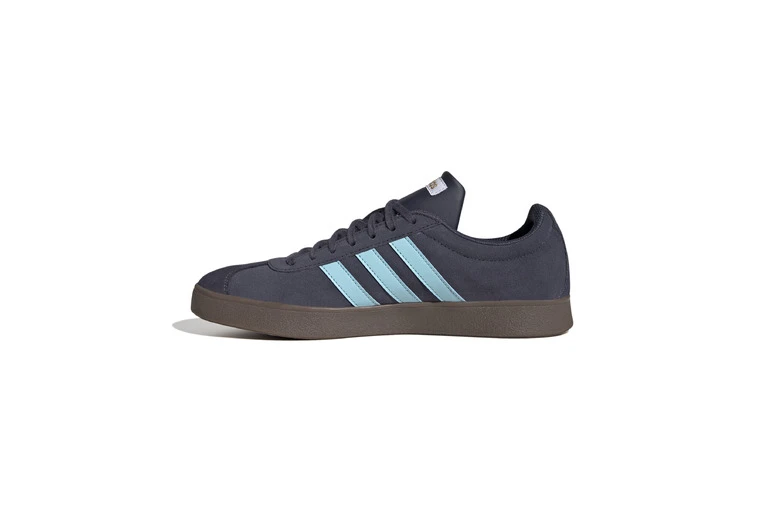 Adidas VL Court Lifestyle Skateboarding Suède Sneakers Blauw Heren 4 Adidas VL Court Lifestyle Skateboarding Suède Sneakers Blauw Heren - Afbeelding 2