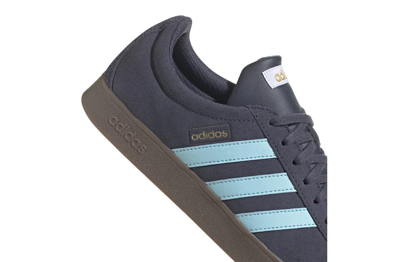 Adidas VL Court Lifestyle Skateboarding Suède Sneakers Blauw Heren 6 Adidas VL Court Lifestyle Skateboarding Suède Sneakers Blauw Heren - Afbeelding 4