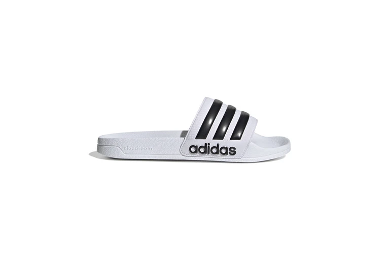 Adidas Adilette Shower Badslippers Ftwr White Unisex 3 Adidas Adilette Shower Badslippers Ftwr White Unisex