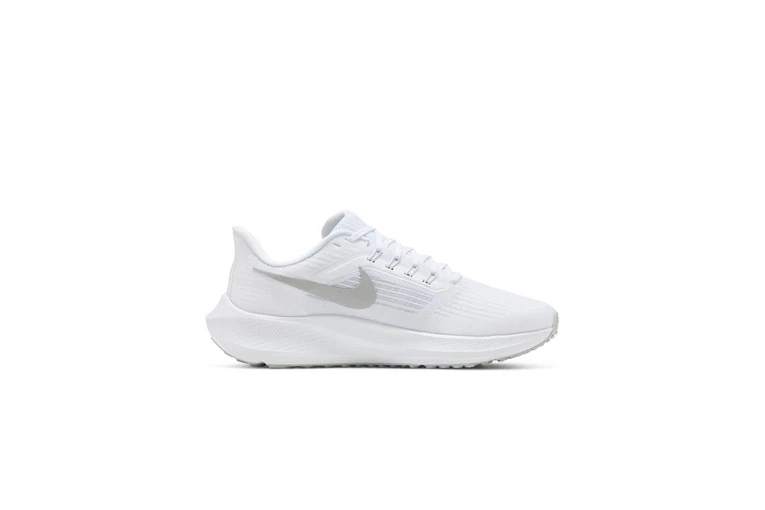 Nike Pegasus 39 Loopschoenen Wit/Pure Platinum/Grey Fog/Metallic Silver Dames 3 Nike Pegasus 39 Loopschoenen Wit/Pure Platinum/Grey Fog/Metallic Silver Dames