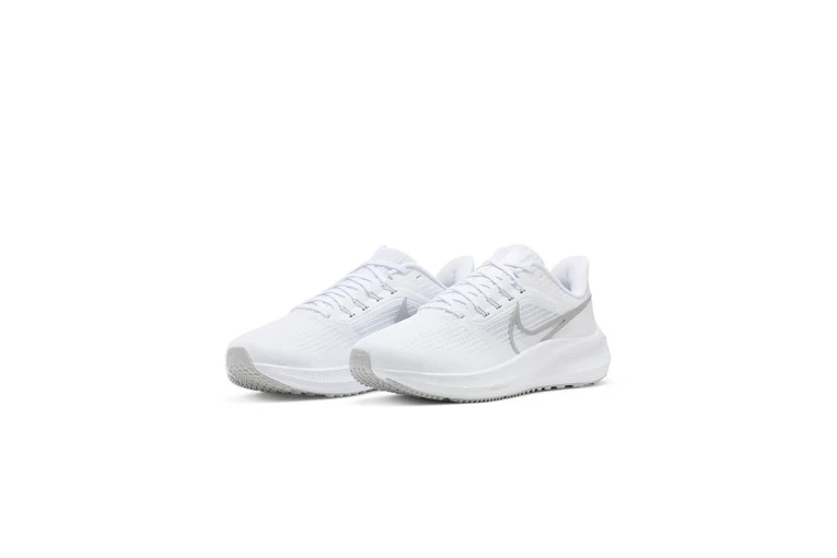 Nike Pegasus 39 Loopschoenen Wit/Pure Platinum/Grey Fog/Metallic Silver Dames 5 Nike Pegasus 39 Loopschoenen Wit/Pure Platinum/Grey Fog/Metallic Silver Dames - Afbeelding 3