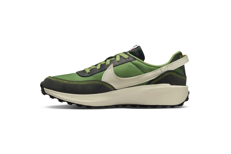 Nike Waffle Debut Sneakers Alligator Groen Heren 4 Nike Waffle Debut Sneakers Alligator Groen Heren - Afbeelding 2