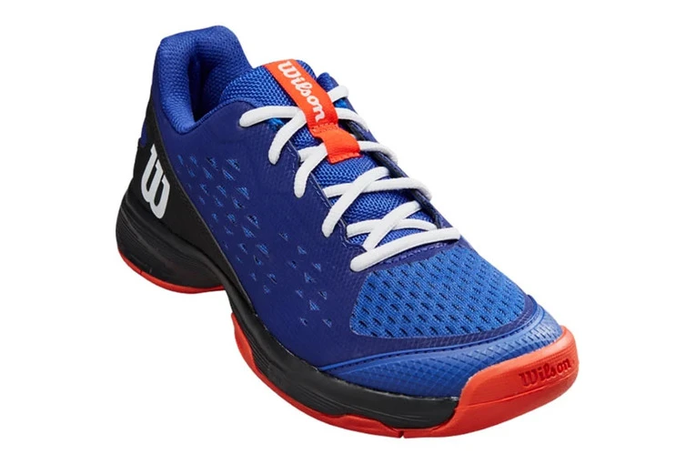 Wilson Rush Pro 4.0 Tennisschoen Blauw/zwart KIDS 4 Wilson Rush Pro 4.0 Tennisschoen Blauw/zwart KIDS - Afbeelding 2