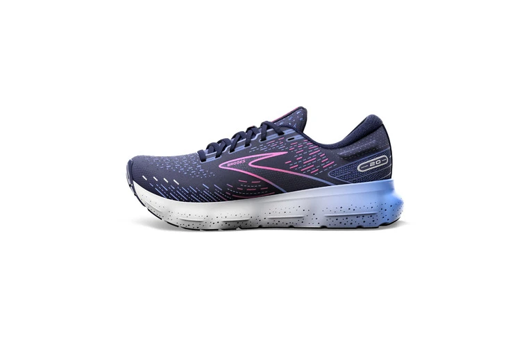 Brooks Glycerin 20 Loopschoenen Peacoat/Blue/Pink Dames 4 Brooks Glycerin 20 Loopschoenen Peacoat/Blue/Pink Dames - Afbeelding 2