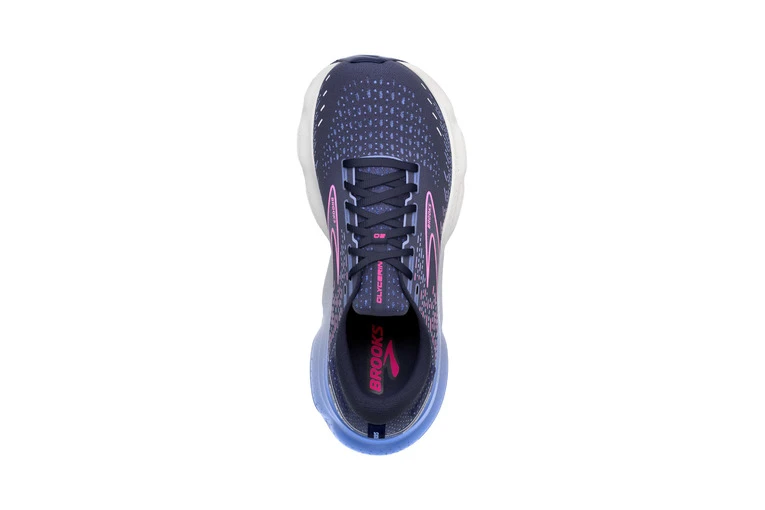 Brooks Glycerin 20 Loopschoenen Peacoat/Blue/Pink Dames 7 Brooks Glycerin 20 Loopschoenen Peacoat/Blue/Pink Dames - Afbeelding 5