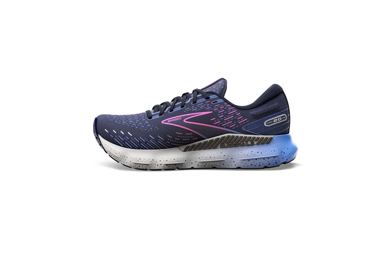 Brooks Glycerin GTS 20 Loopschoenen Peacoat/Blue/Pink Dames 4 Brooks Glycerin GTS 20 Loopschoenen Peacoat/Blue/Pink Dames - Afbeelding 2