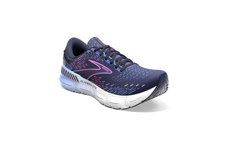 Brooks Glycerin GTS 20 Loopschoenen Peacoat/Blue/Pink Dames 5 Brooks Glycerin GTS 20 Loopschoenen Peacoat/Blue/Pink Dames - Afbeelding 3