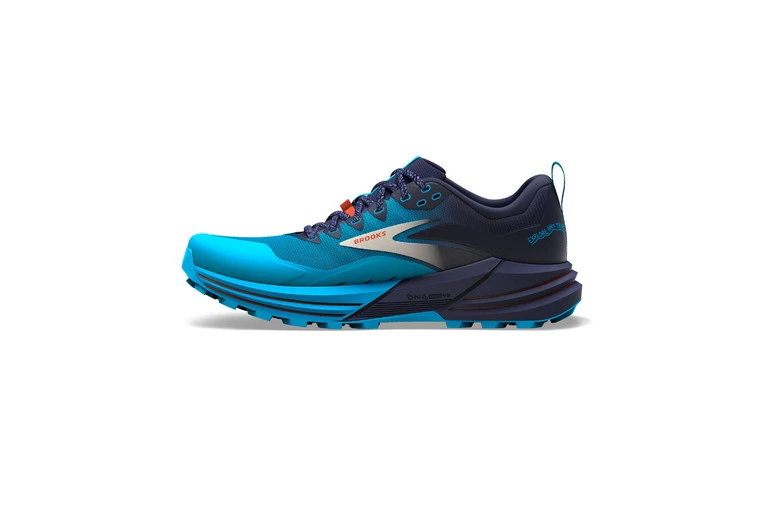 Brooks Cascadia 16 Trailschoenen Peacoat/Atomic Blue/Rooibos Heren 4 Brooks Cascadia 16 Trailschoenen Peacoat/Atomic Blue/Rooibos Heren - Afbeelding 2