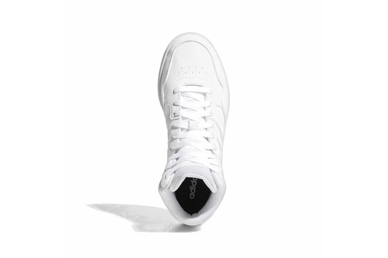 Adidas Hoops 3.0 Mid Classic Sneakers Cloud White / Dash Grey Dames 6 Adidas Hoops 3.0 Mid Classic Sneakers Cloud White / Dash Grey Dames - Afbeelding 4