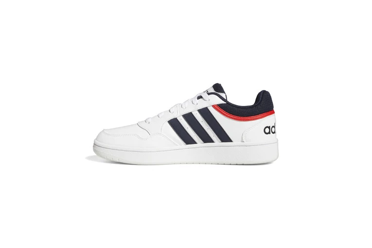 Adidas Hoops 3.0 Low Classic Vintage Sneakers Wit/navy Heren 4 Adidas Hoops 3.0 Low Classic Vintage Sneakers Wit/navy Heren - Afbeelding 2