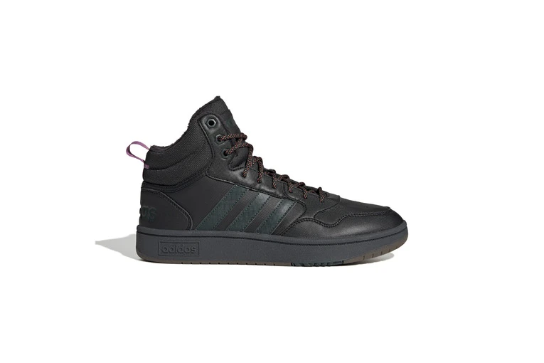 Adidas Hoops 3.0 Mid Sneakers Zwart/gum Heren 3 Adidas Hoops 3.0 Mid Sneakers Zwart/gum Heren