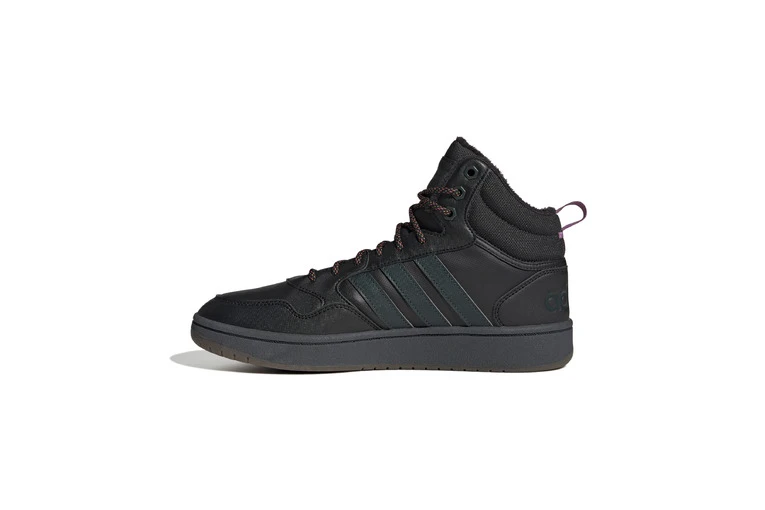 Adidas Hoops 3.0 Mid Sneakers Zwart/gum Heren 4 Adidas Hoops 3.0 Mid Sneakers Zwart/gum Heren - Afbeelding 2