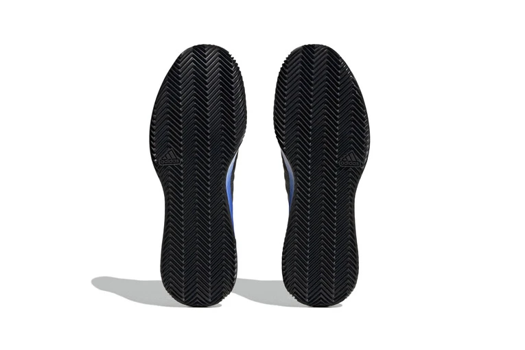 Adidas Adizero Ubersonic 4 Clay Court Tennisschoenen Grey Six / Silver Metallic / Solar Red Heren 5 Adidas Adizero Ubersonic 4 Clay Court Tennisschoenen Grey Six / Silver Metallic / Solar Red Heren - Afbeelding 3