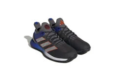 Adidas Adizero Ubersonic 4 Clay Court Tennisschoenen Grey Six / Silver Metallic / Solar Red Heren 9 Adidas Adizero Ubersonic 4 Clay Court Tennisschoenen Grey Six / Silver Metallic / Solar Red Heren -Schoenenwinkel 37111515 4
