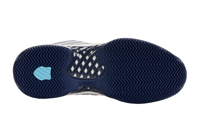 K-Swiss Hypercourt Express 2 HB Tennisschoen Wit/opal Blauw Heren 7 K-Swiss Hypercourt Express 2 HB Tennisschoen Wit/opal Blauw Heren - Afbeelding 5