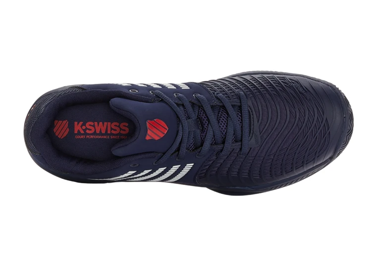 K-Swiss Express Light 3 HB Tennisschoen Peacoat/rood Heren 6 K-Swiss Express Light 3 HB Tennisschoen Peacoat/rood Heren - Afbeelding 4