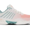 K-Swiss Hypercourt Express 2 HB Tennisschoen Wit/nile Blauw/desert Flower Dames