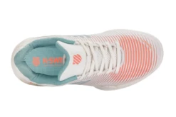 K-Swiss Hypercourt Express 2 HB Tennisschoen Wit/nile Blauw/desert Flower Dames 11 K-Swiss Hypercourt Express 2 HB Tennisschoen Wit/nile Blauw/desert Flower Dames -Schoenenwinkel 37112246 4