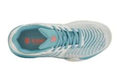 K-Swiss Express Light 3 HB Tennisschoen Wit/nile Blue Dames -Schoenenwinkel 37112249 4