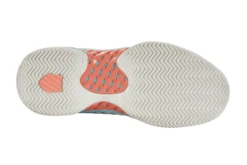 K-Swiss Express Light 3 HB Tennisschoen Wit/nile Blue Dames -Schoenenwinkel 37112249 5