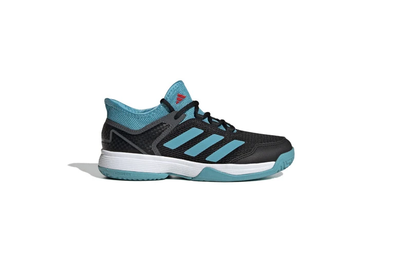 Adidas Ubersonic 4 Loopschoenen Core Black / Preloved Blue / Better Scarlet KIDS 3 Adidas Ubersonic 4 Loopschoenen Core Black / Preloved Blue / Better Scarlet KIDS