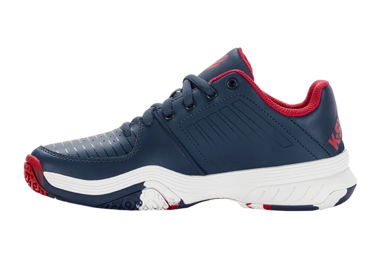 K-Swiss Court Express Omni Tennisschoen Opal Blauw/lollipop KIDS 4 K-Swiss Court Express Omni Tennisschoen Opal Blauw/lollipop KIDS - Afbeelding 2