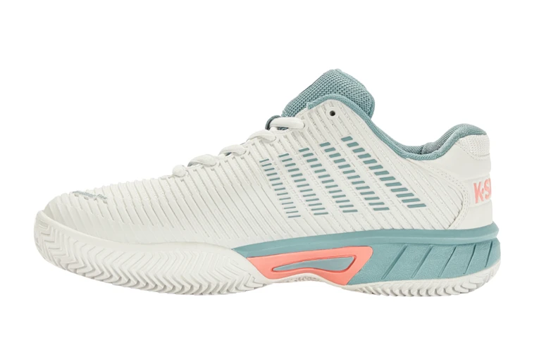 K-Swiss Hypercourt Express 2 HB Wit/nile Blue KIDS 4 K-Swiss Hypercourt Express 2 HB Wit/nile Blue KIDS - Afbeelding 2