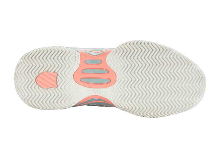 K-Swiss Hypercourt Express 2 HB Wit/nile Blue KIDS 8 K-Swiss Hypercourt Express 2 HB Wit/nile Blue KIDS - Afbeelding 6