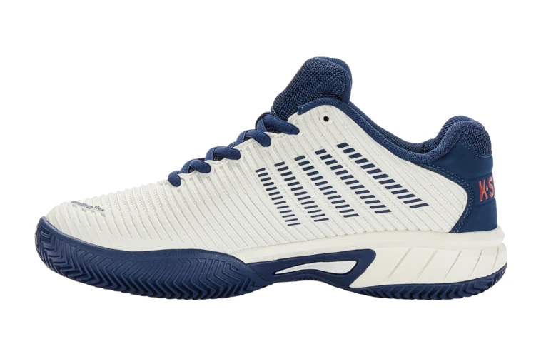 K-Swiss Hypercourt Express 2 HB Wit/navy KIDS 4 K-Swiss Hypercourt Express 2 HB Wit/navy KIDS - Afbeelding 2