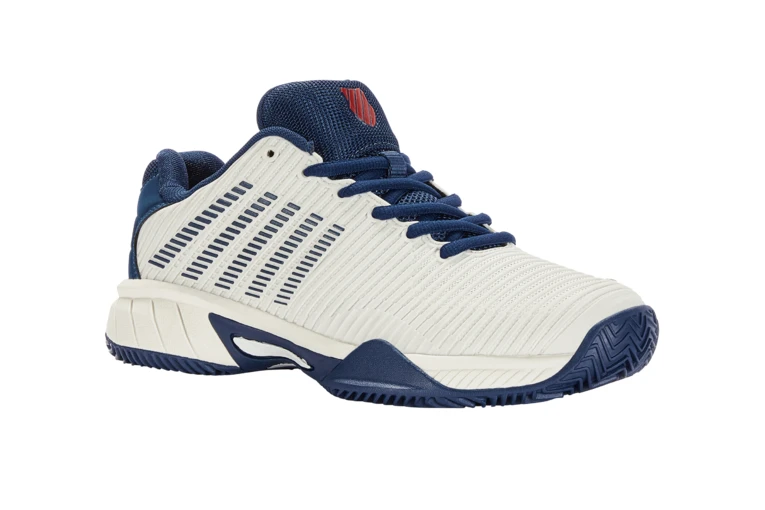 K-Swiss Hypercourt Express 2 HB Wit/navy KIDS 5 K-Swiss Hypercourt Express 2 HB Wit/navy KIDS - Afbeelding 3
