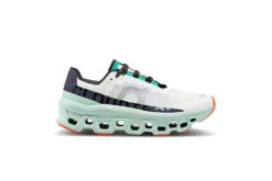 On Cloudmonster Loopschoenen Undyed-White/Creek Dames