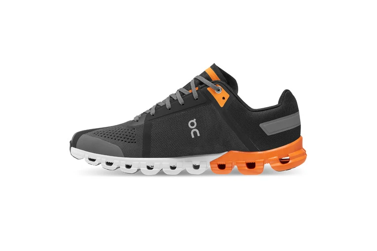 On Cloudflow Loopschoenen Black/tumeric Heren 4 On Cloudflow Loopschoenen Black/tumeric Heren - Afbeelding 2