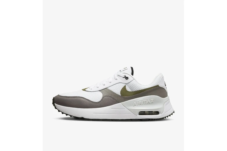 Nike Air Max SYSTM Sneaker Wit/flat Pewter/medium Olive Heren 4 Nike Air Max SYSTM Sneaker Wit/flat Pewter/medium Olive Heren - Afbeelding 2