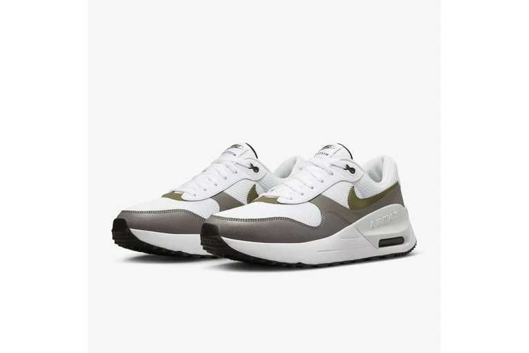 Nike Air Max SYSTM Sneaker Wit/flat Pewter/medium Olive Heren 5 Nike Air Max SYSTM Sneaker Wit/flat Pewter/medium Olive Heren - Afbeelding 3
