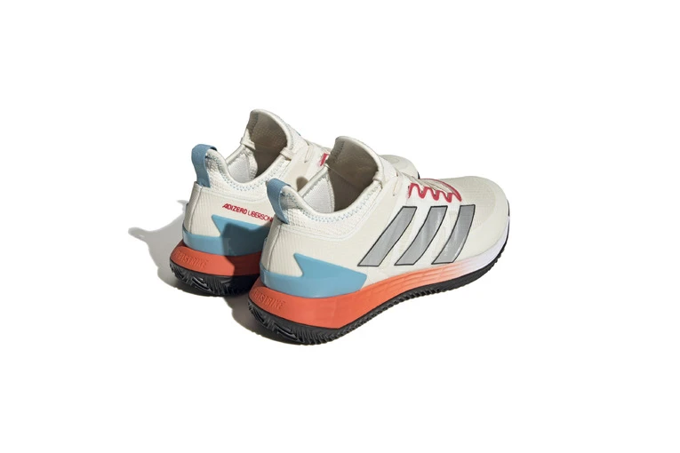 Adidas Adizero Ubersonic 4 Clay Court Tennisschoenen Chalk White Heren 6 Adidas Adizero Ubersonic 4 Clay Court Tennisschoenen Chalk White Heren - Afbeelding 4