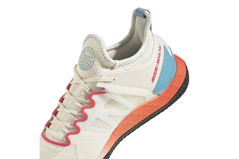Adidas Adizero Ubersonic 4 Clay Court Tennisschoenen Chalk White Heren 8 Adidas Adizero Ubersonic 4 Clay Court Tennisschoenen Chalk White Heren - Afbeelding 6