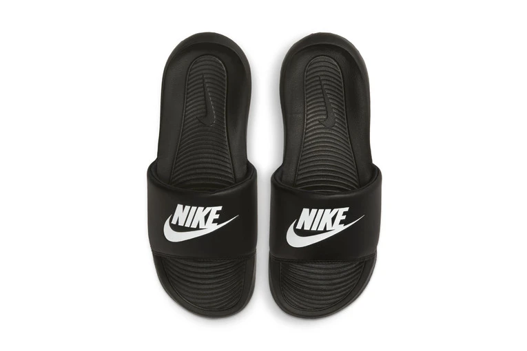 Nike Victori One Badslippers Zwart/Wit Dames 5 Nike Victori One Badslippers Zwart/Wit Dames - Afbeelding 3