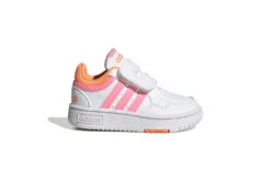 Adidas Hoops 3.0 Sneaker Wit/roze/oranje Baby & Peuter