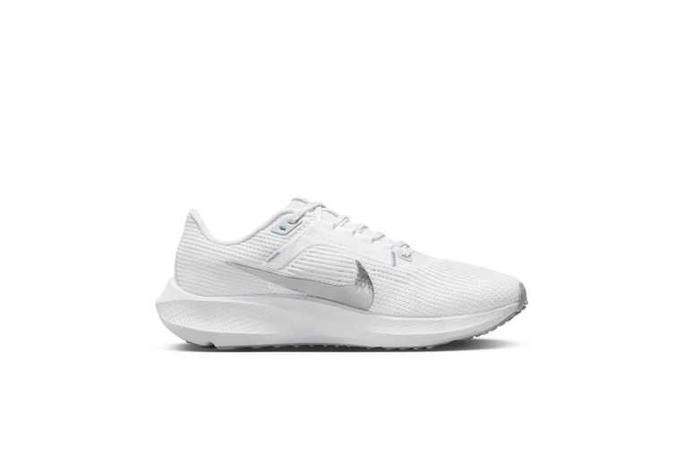 Nike Pegasus 40 Loopschoenen Wit/Pure Platinum/Metallic Silver Dames 3 Nike Pegasus 40 Loopschoenen Wit/Pure Platinum/Metallic Silver Dames