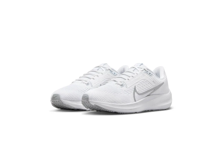 Nike Pegasus 40 Loopschoenen Wit/Pure Platinum/Metallic Silver Dames 5 Nike Pegasus 40 Loopschoenen Wit/Pure Platinum/Metallic Silver Dames - Afbeelding 3