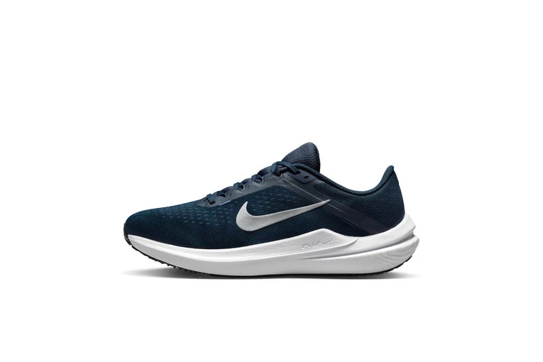 Nike Winflo 10 Loopschoenen College Navy/Platinum Tint/Zwart/Metallic Silver Heren 4 Nike Winflo 10 Loopschoenen College Navy/Platinum Tint/Zwart/Metallic Silver Heren - Afbeelding 2